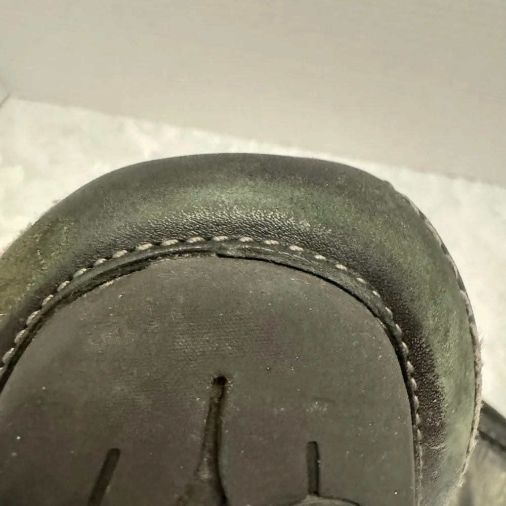 Clarks‎ Men’s 13M Active Air Black Leather Driving Moccasin Loafer Comfort Shoe